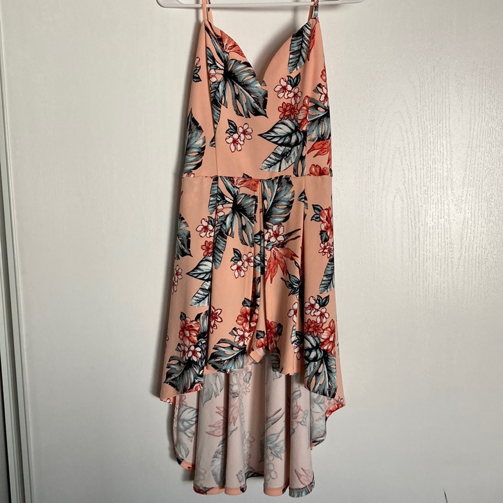 High Low Romper Dress